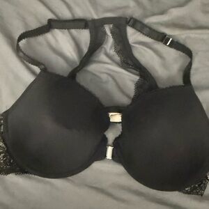 Torrid Black racer back Lace Trim Women's Bra 40c
